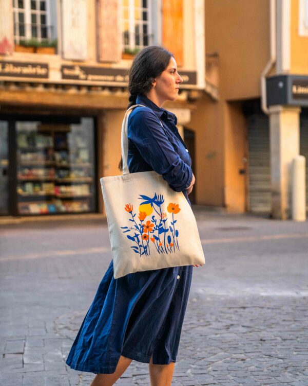 Sac / Tote bag - Fleurs – Image 4