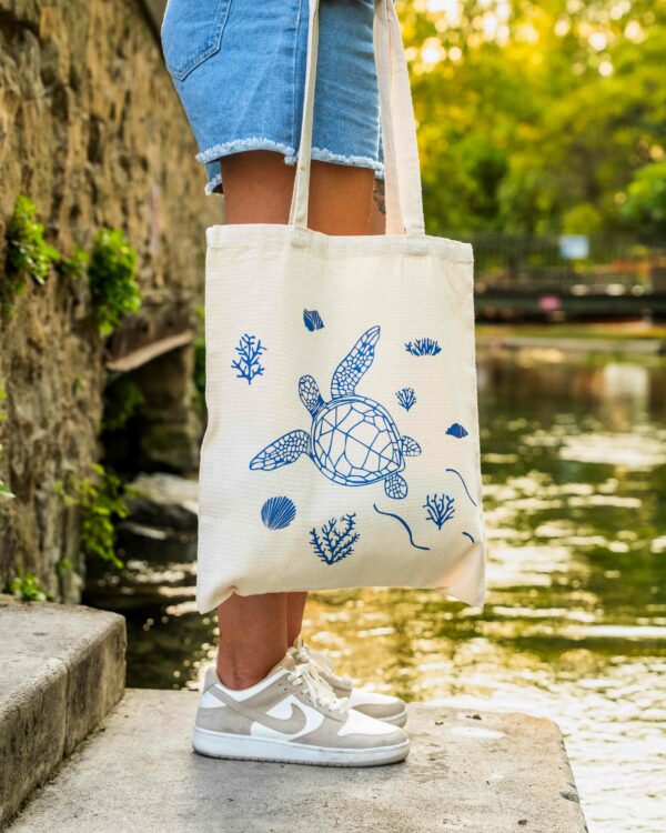 Sac / Tote bag - Tortue – Image 4