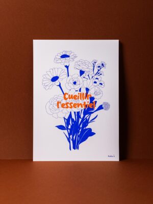 Cueillir l'essentiel (bleu)