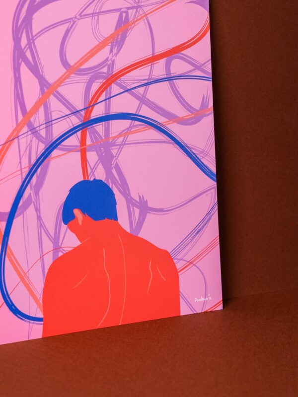 Affiche energy homme