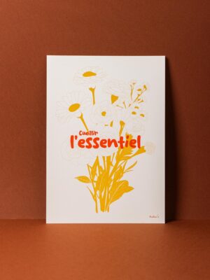 Cueillir l'essentiel (jaune)
