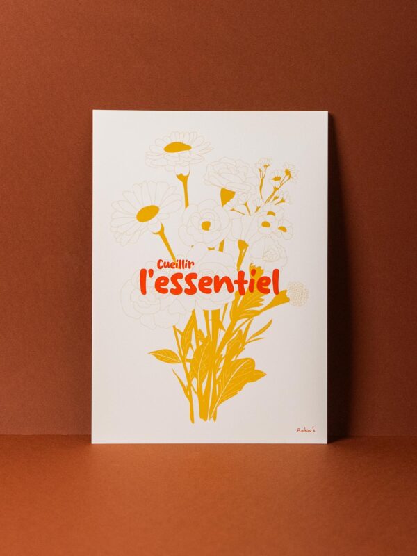 Cueillir l'essentiel (jaune)