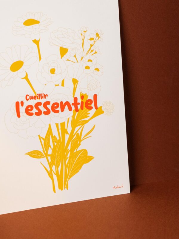 Cueillir l'essentiel (jaune)