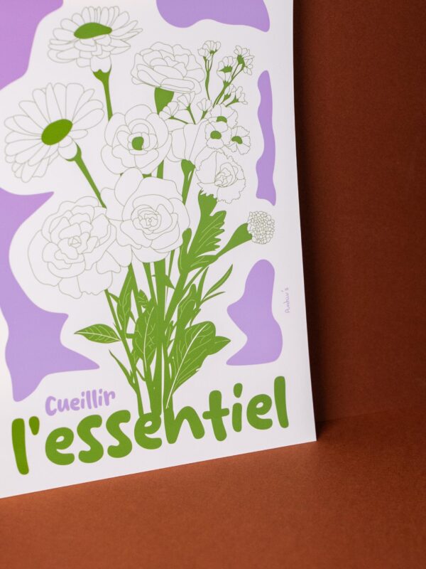 Cueillir l'essentiel (violet)